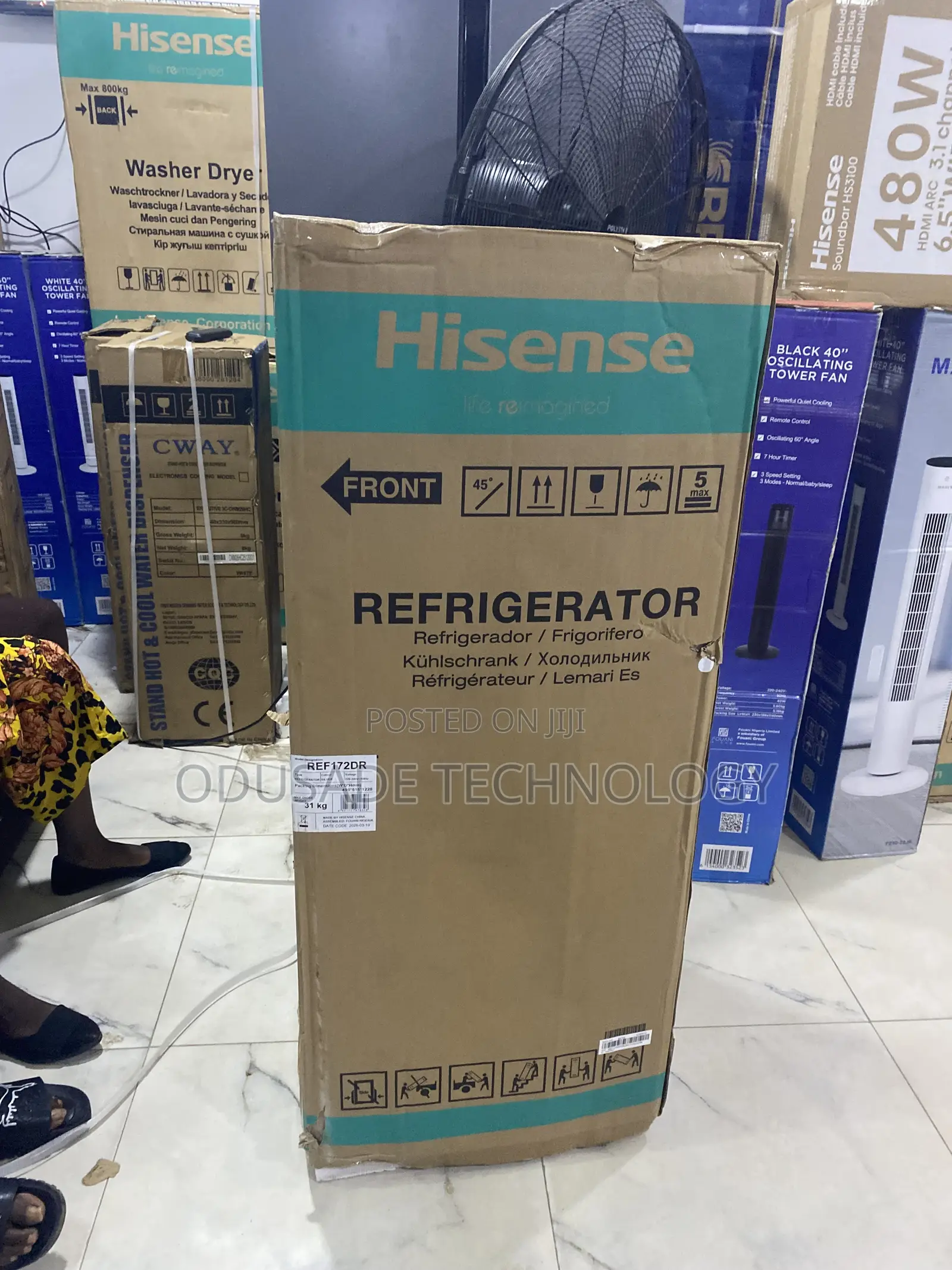 Hisense 127dr Refrigerator Double Door