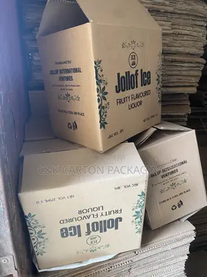 Two Colour Printed Carton Box