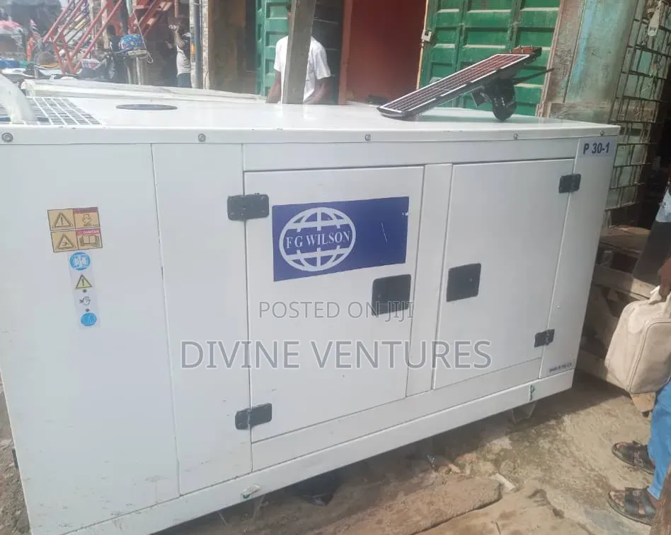 Fg Wilson 30kva Soundproof Generator
