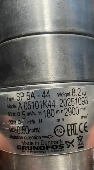 Grundfos Submersible Pump