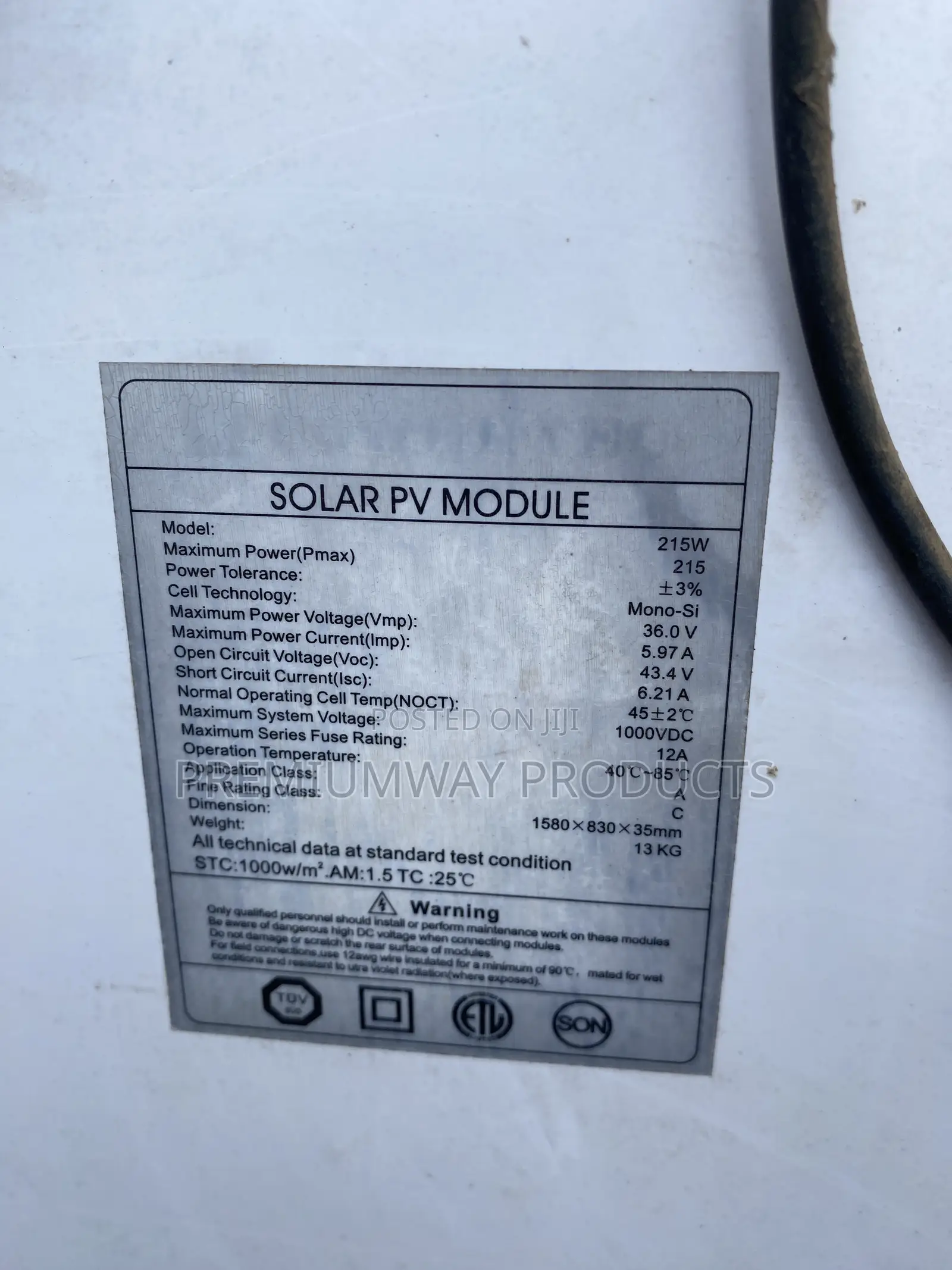 200w 200watt High Voltage Solar Panels