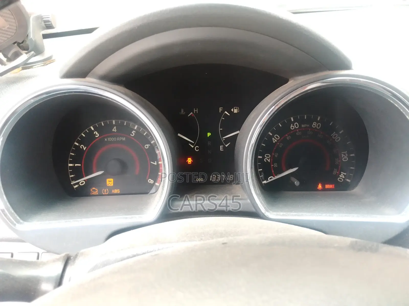 Toyota Highlander 2008 Red