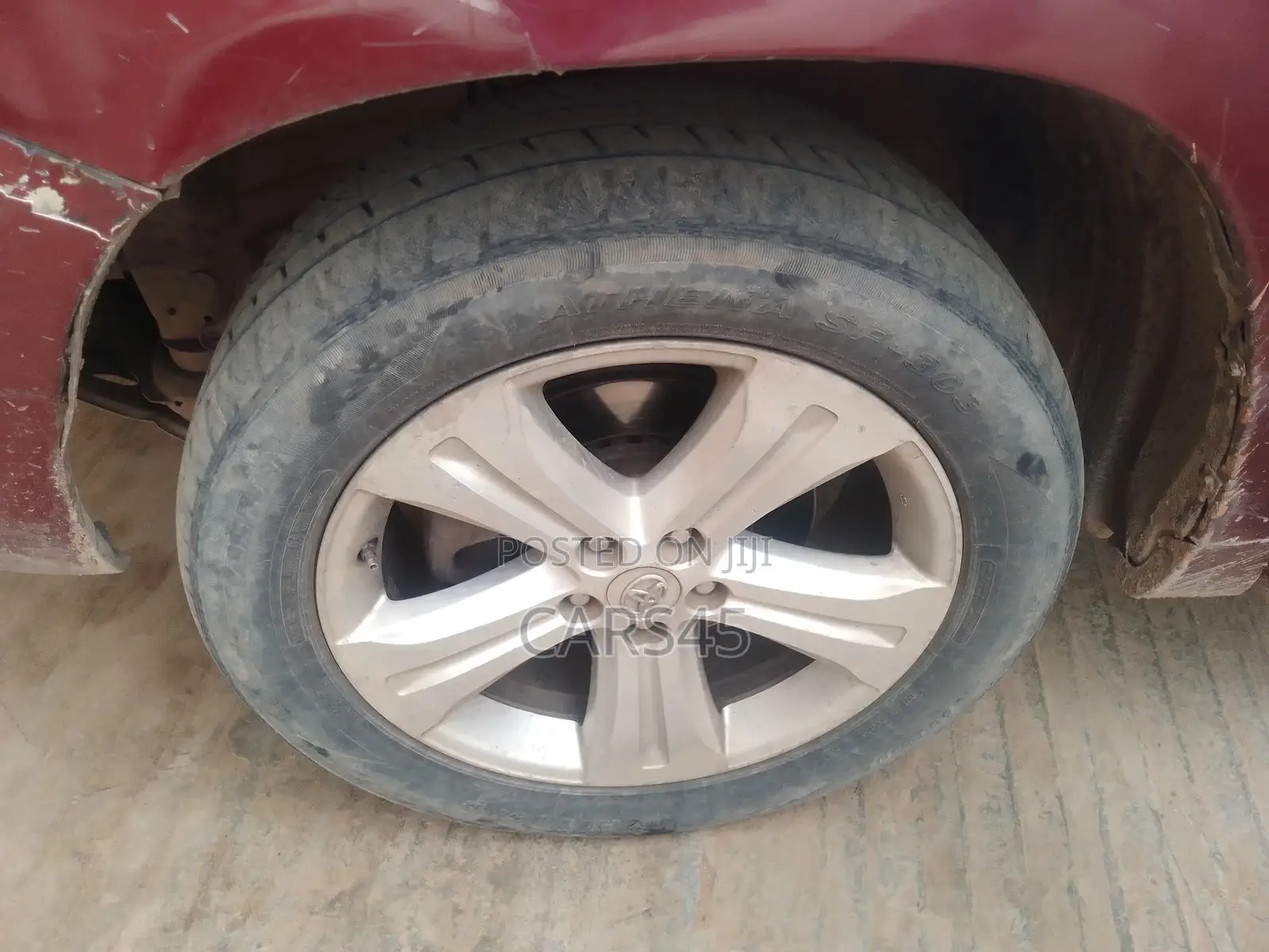 Toyota Highlander 2008 Red