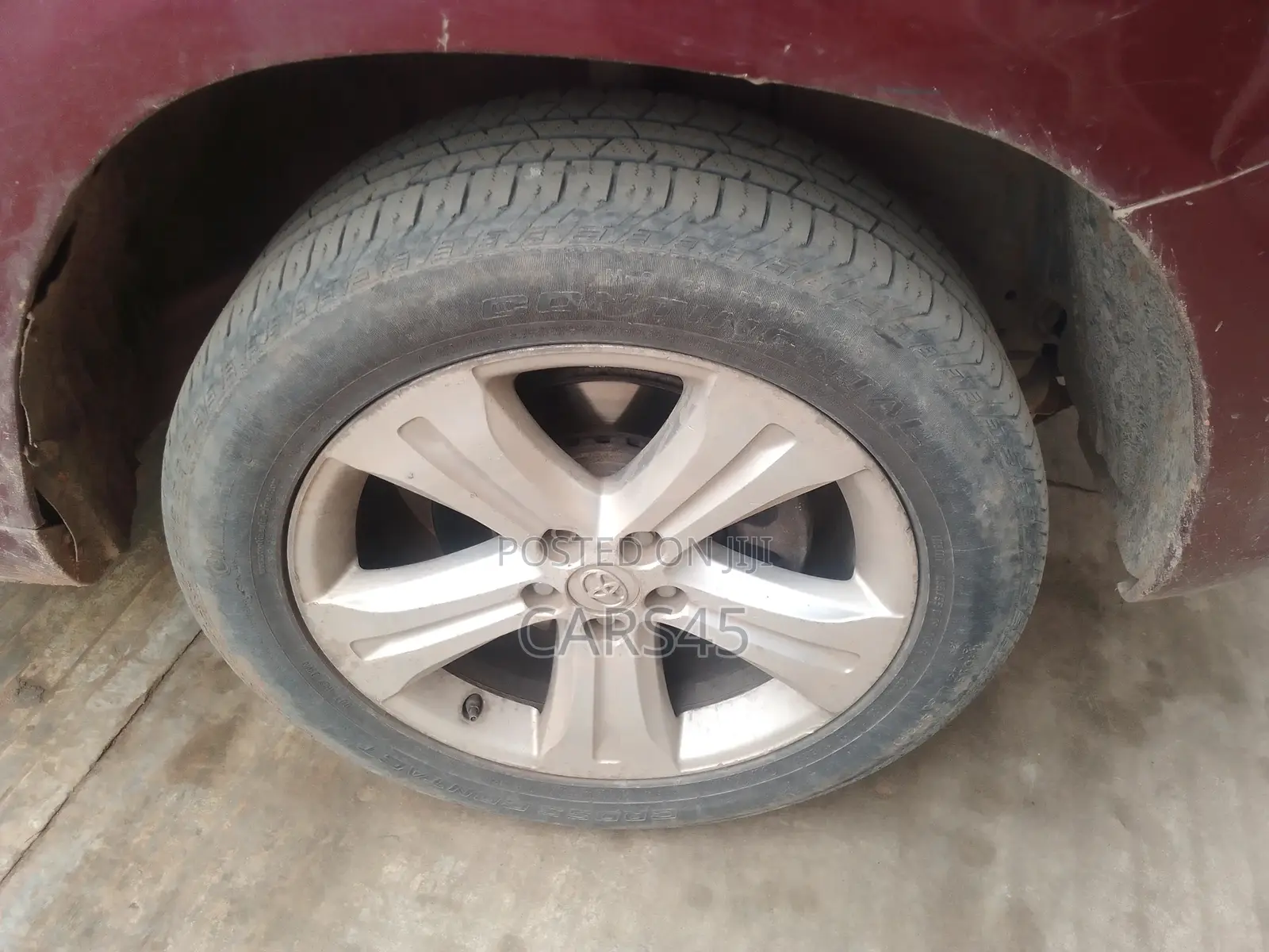 Toyota Highlander 2008 Red