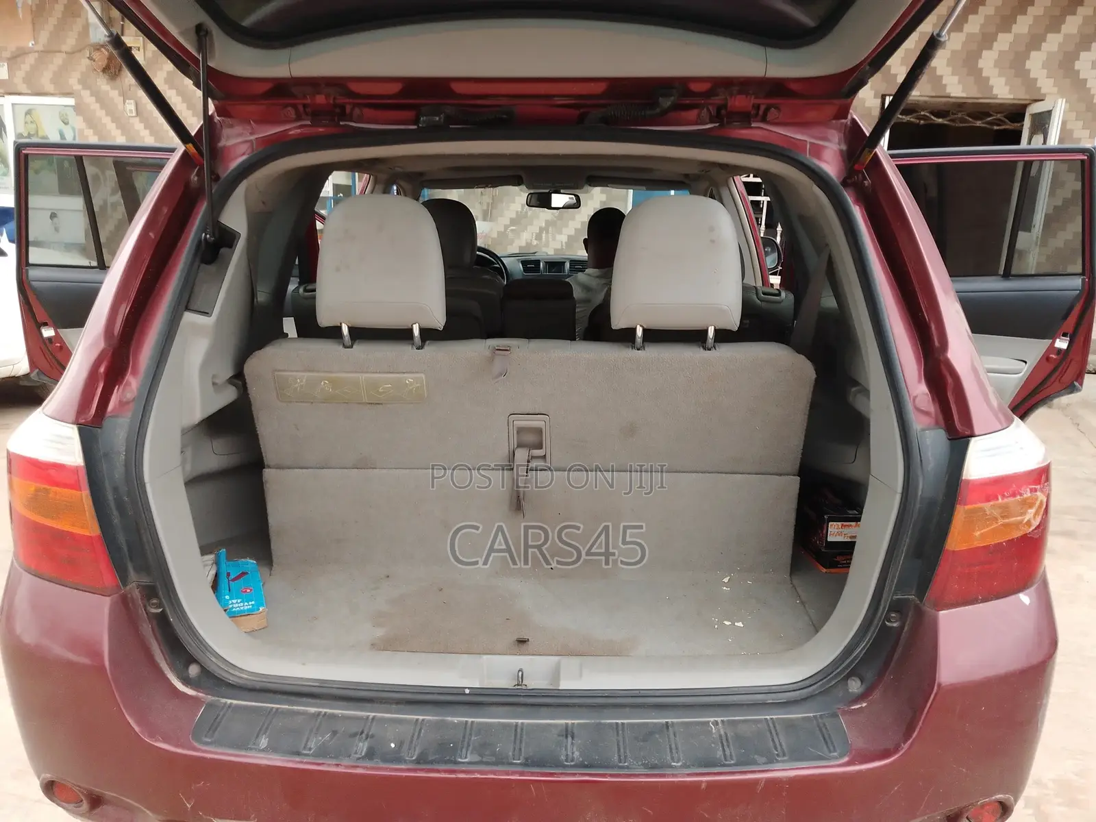 Toyota Highlander 2008 Red