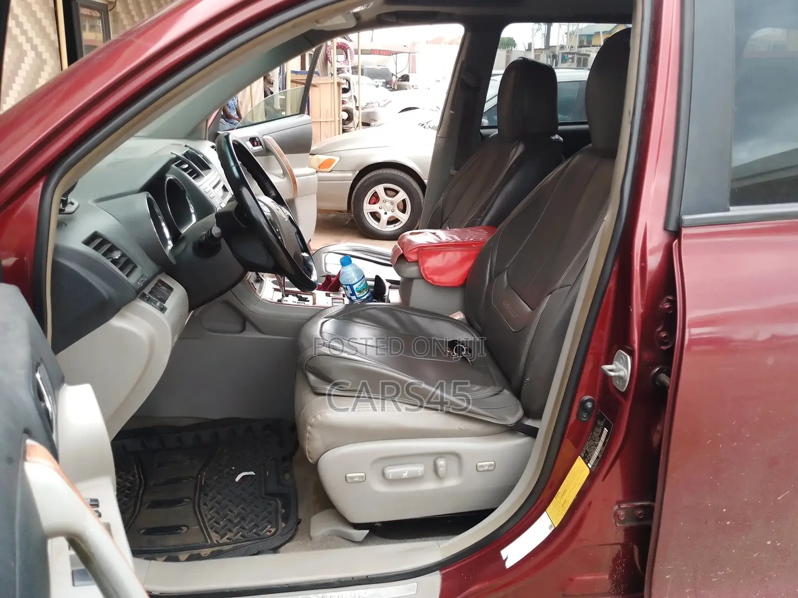 Toyota Highlander 2008 Red