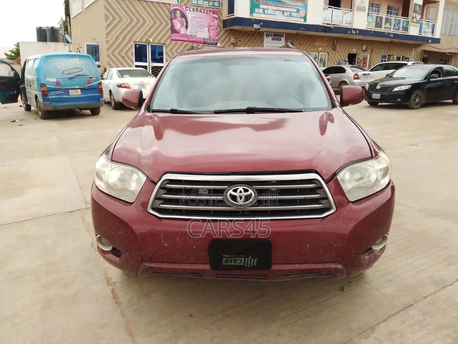Toyota Highlander 2008 Red