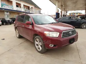Toyota Highlander 2008 Red