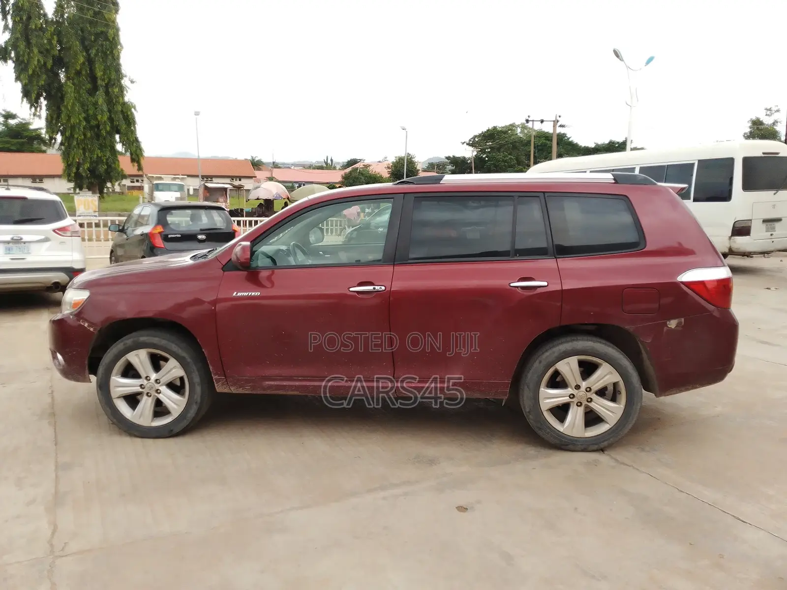 Toyota Highlander 2008 Red
