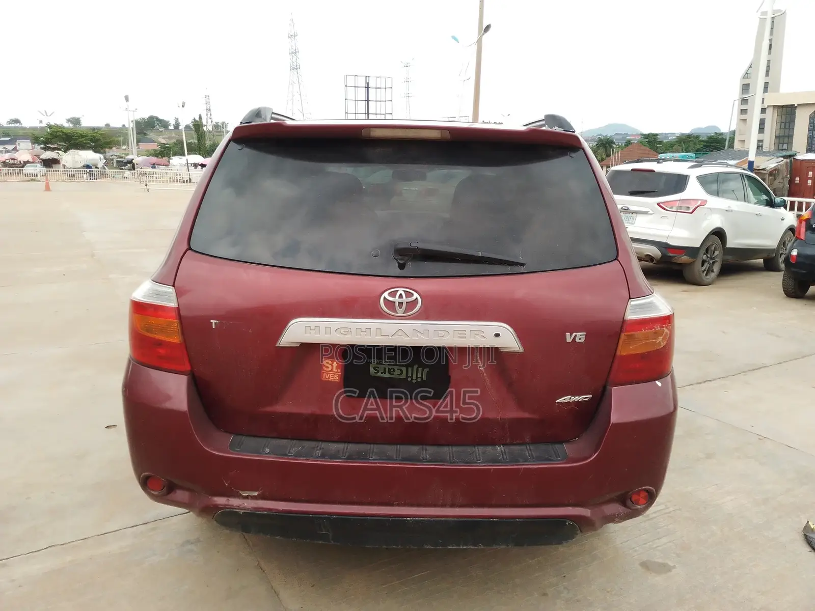 Toyota Highlander 2008 Red