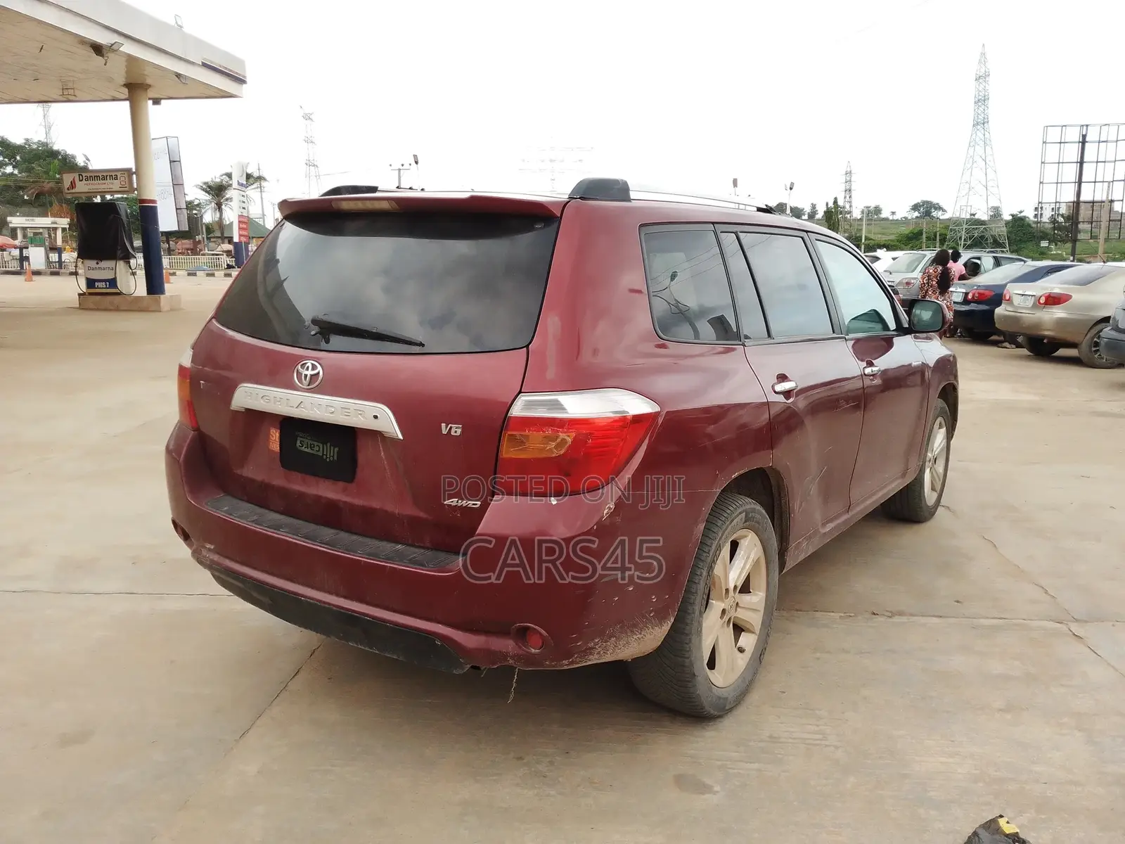 Toyota Highlander 2008 Red