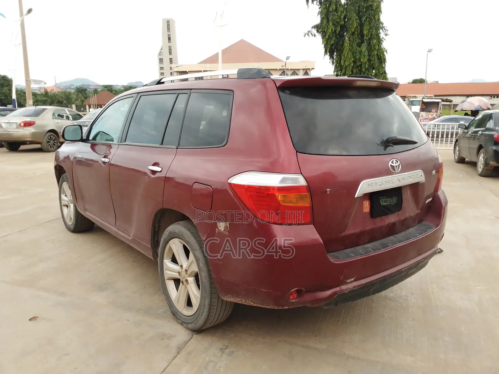 Toyota Highlander 2008 Red