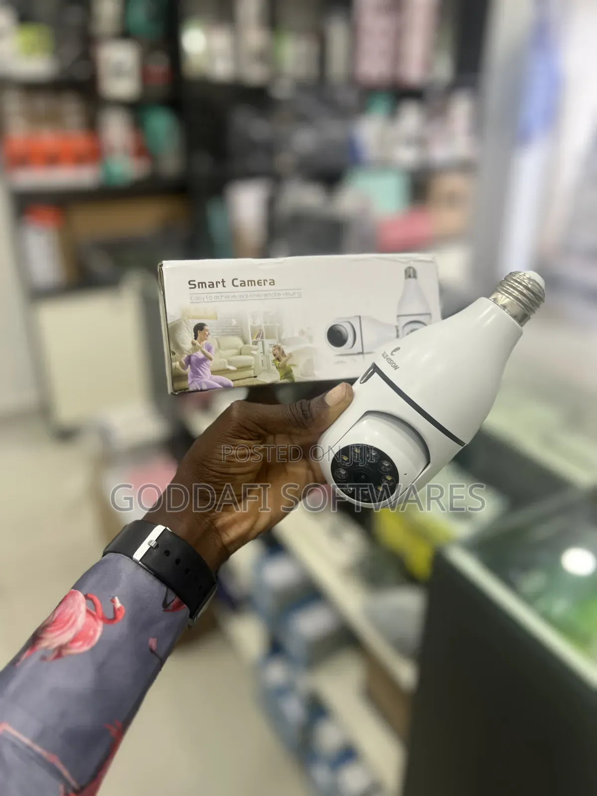 Callisvision V380 Wifi Smart Camera - Light Bulb Shape