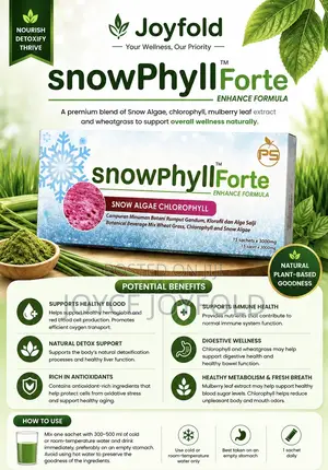 Snoephyllforte: Blood Health, Hemoglobin Support,Detox,Immune Support