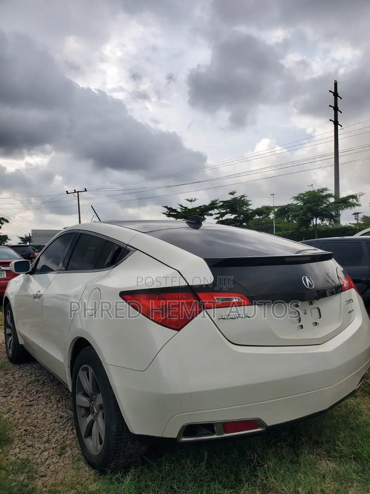 Acura ZDX Base AWD 2010 White