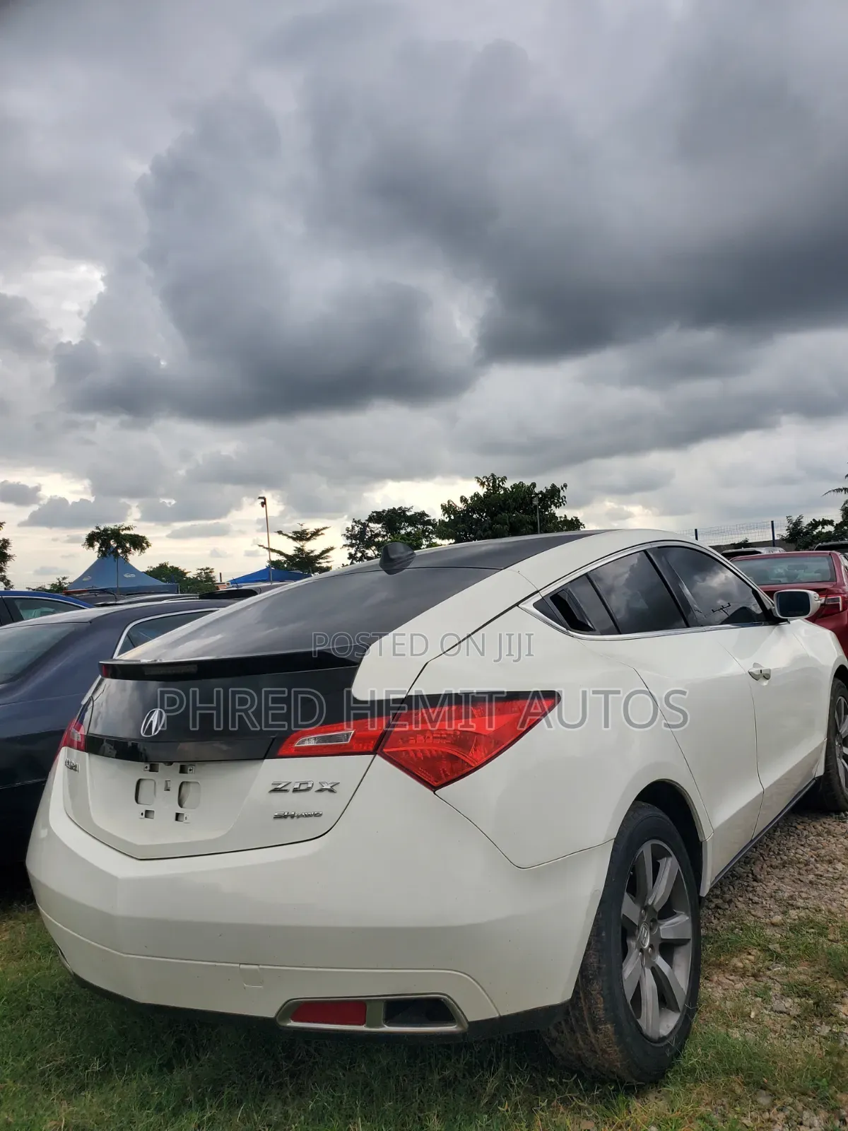 Acura ZDX Base AWD 2010 White