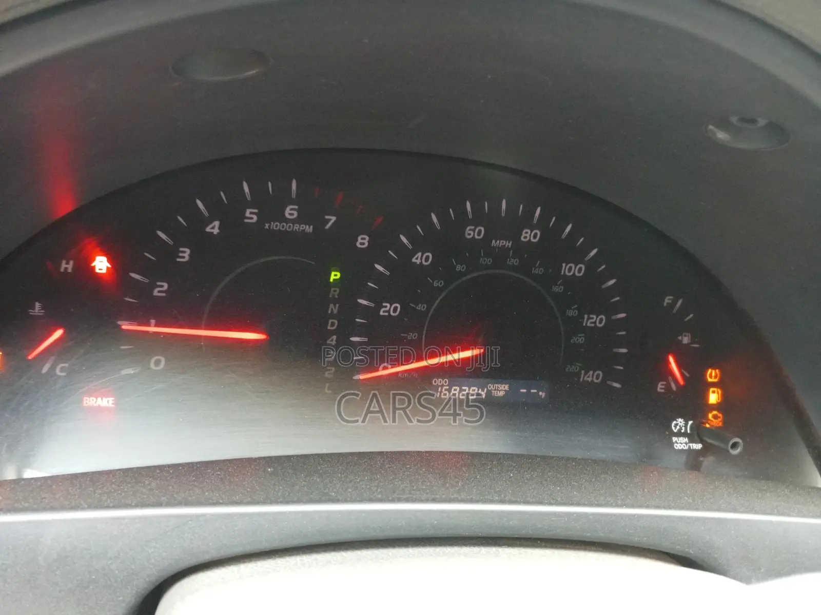 Toyota Camry 2007 Red