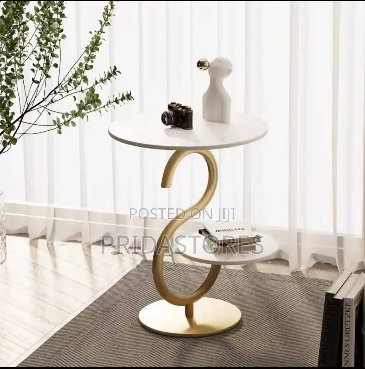 S Shaped Coffee Table