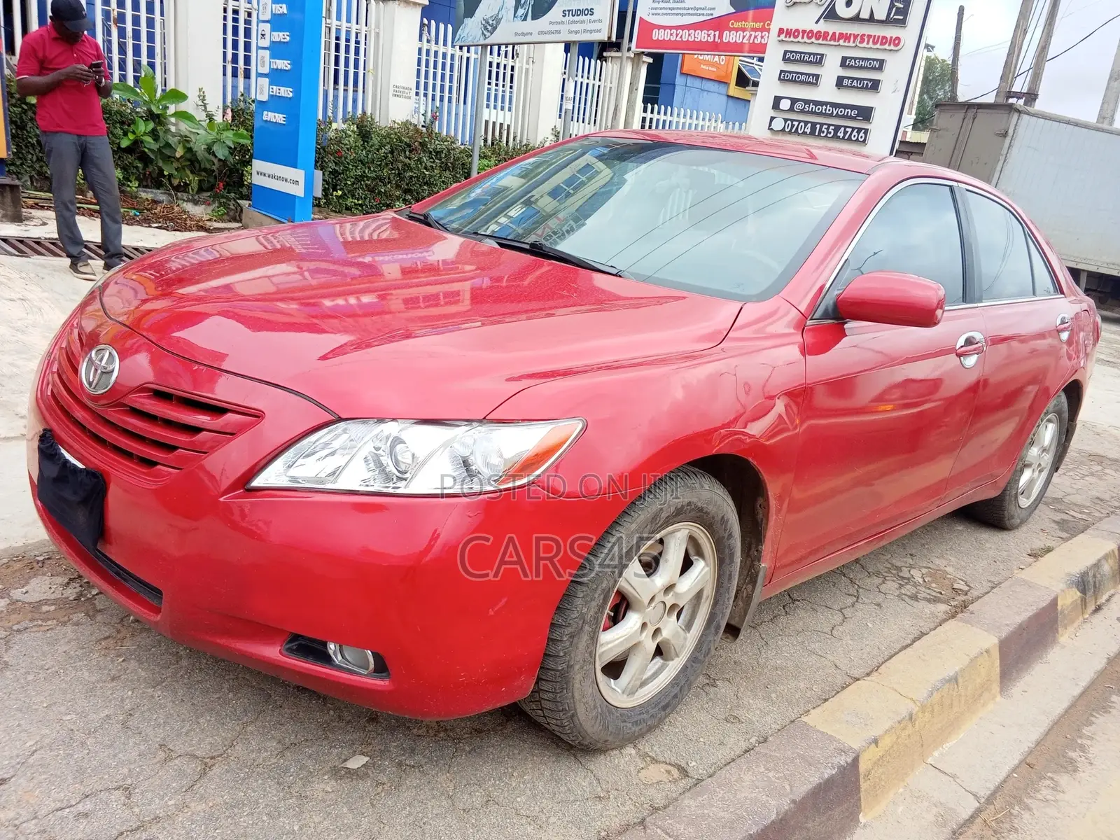 Toyota Camry 2007 Red