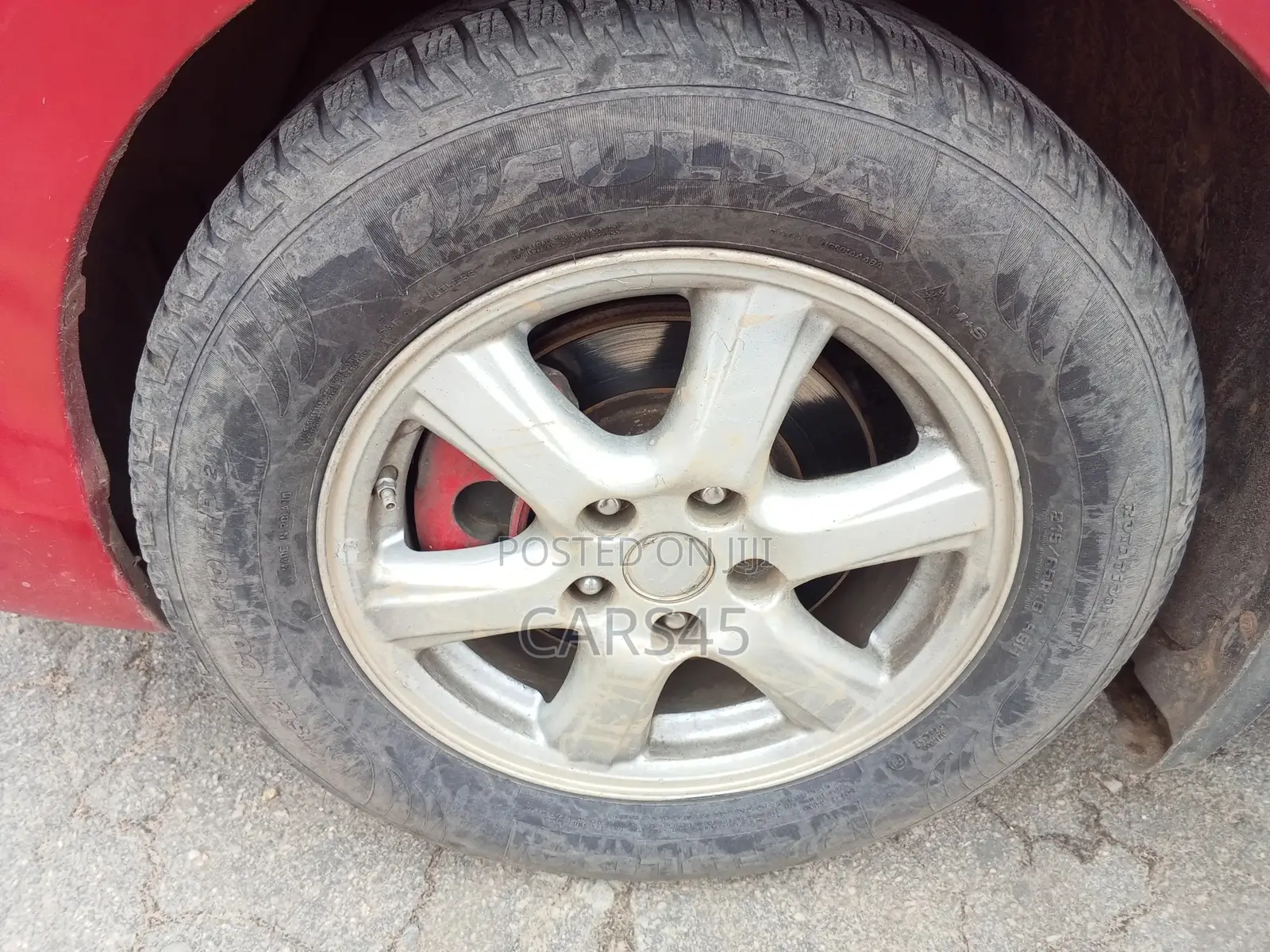 Toyota Camry 2007 Red