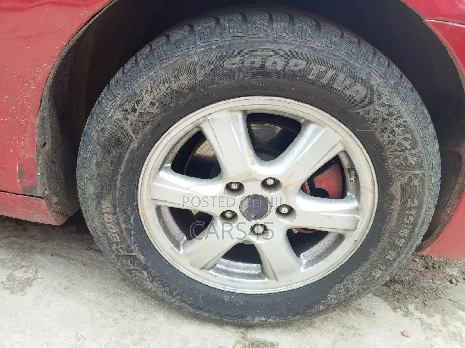 Toyota Camry 2007 Red