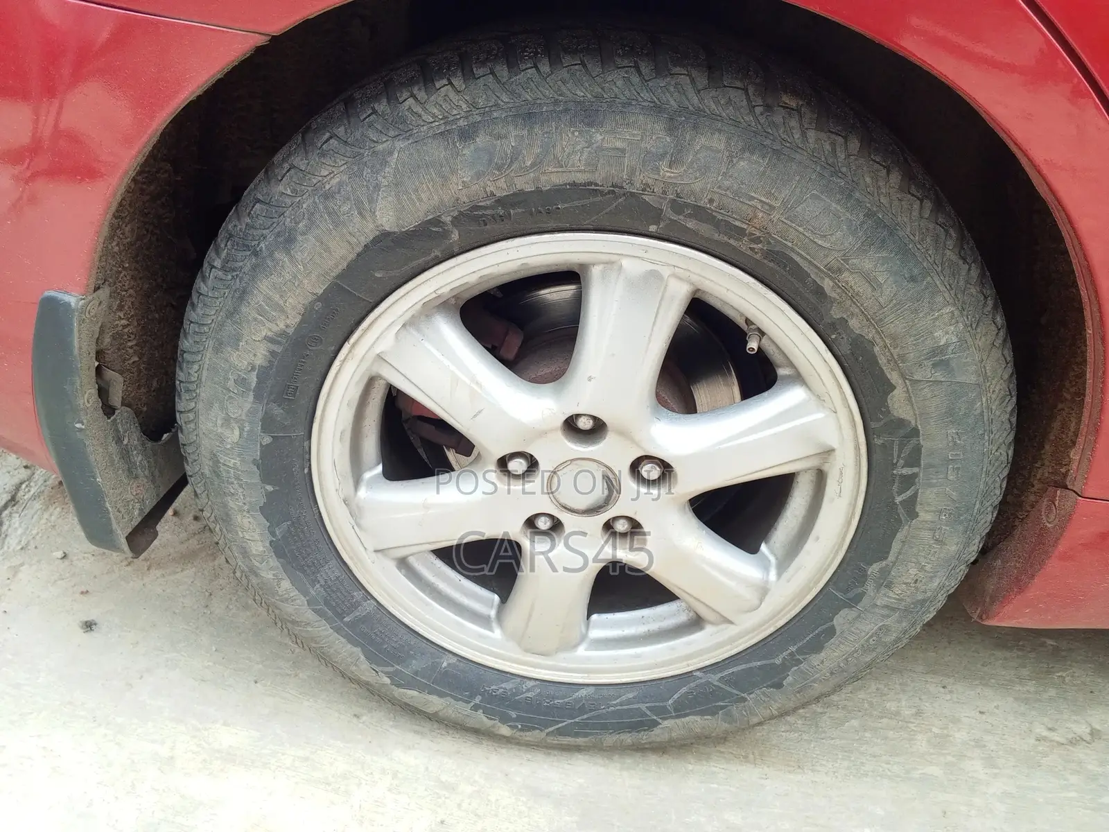 Toyota Camry 2007 Red