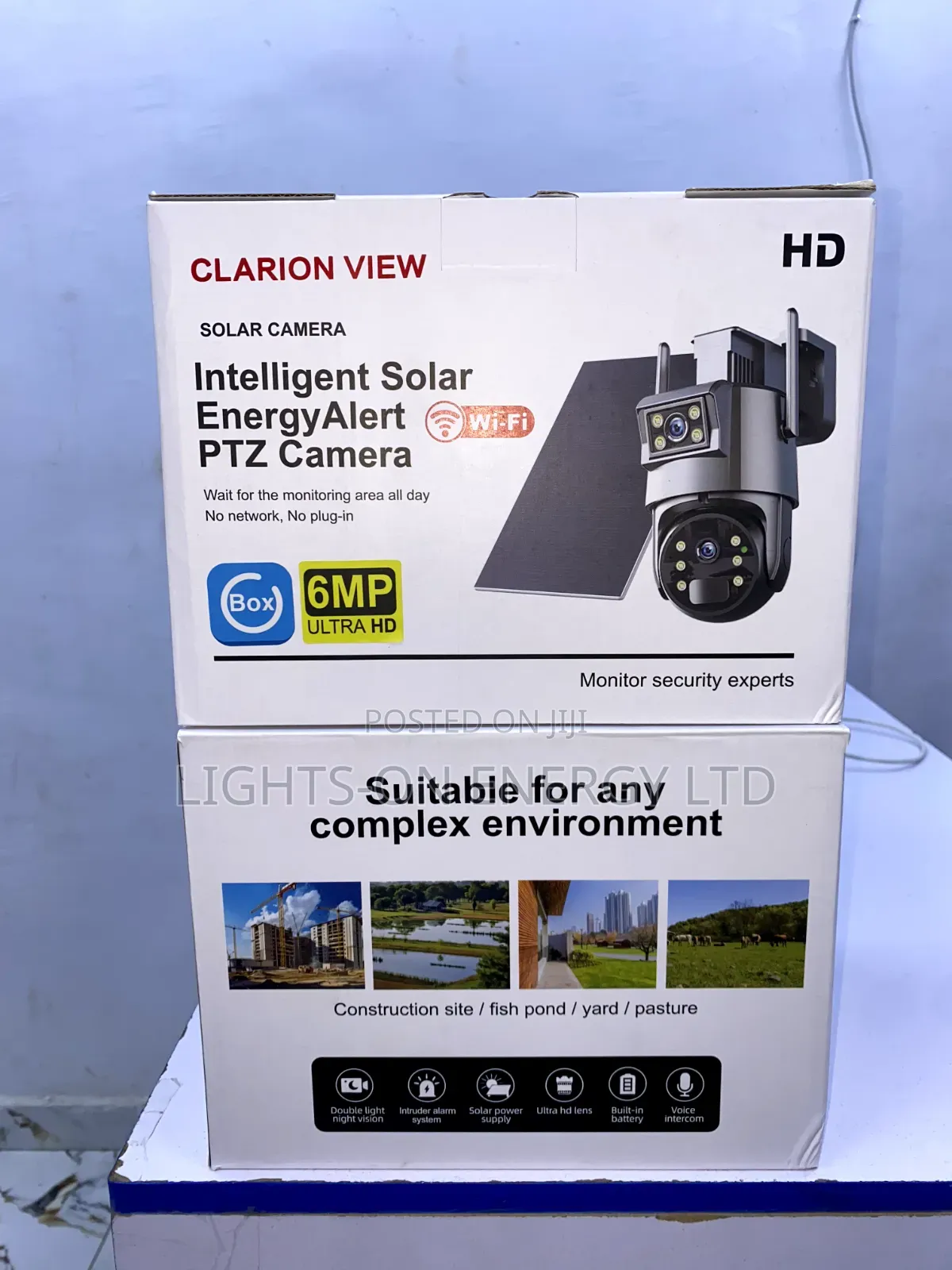 Dual Lens Solar Camera A30 Wifi