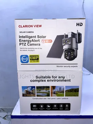 Dual Lens Solar Camera A30 Wifi