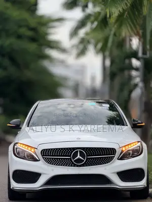 Mercedes-Benz C43 4Matic Sedan AWD (3.0L V6 9AM) 2017 White