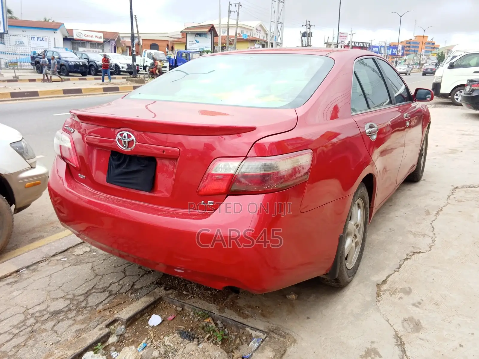 Toyota Camry 2007 Red