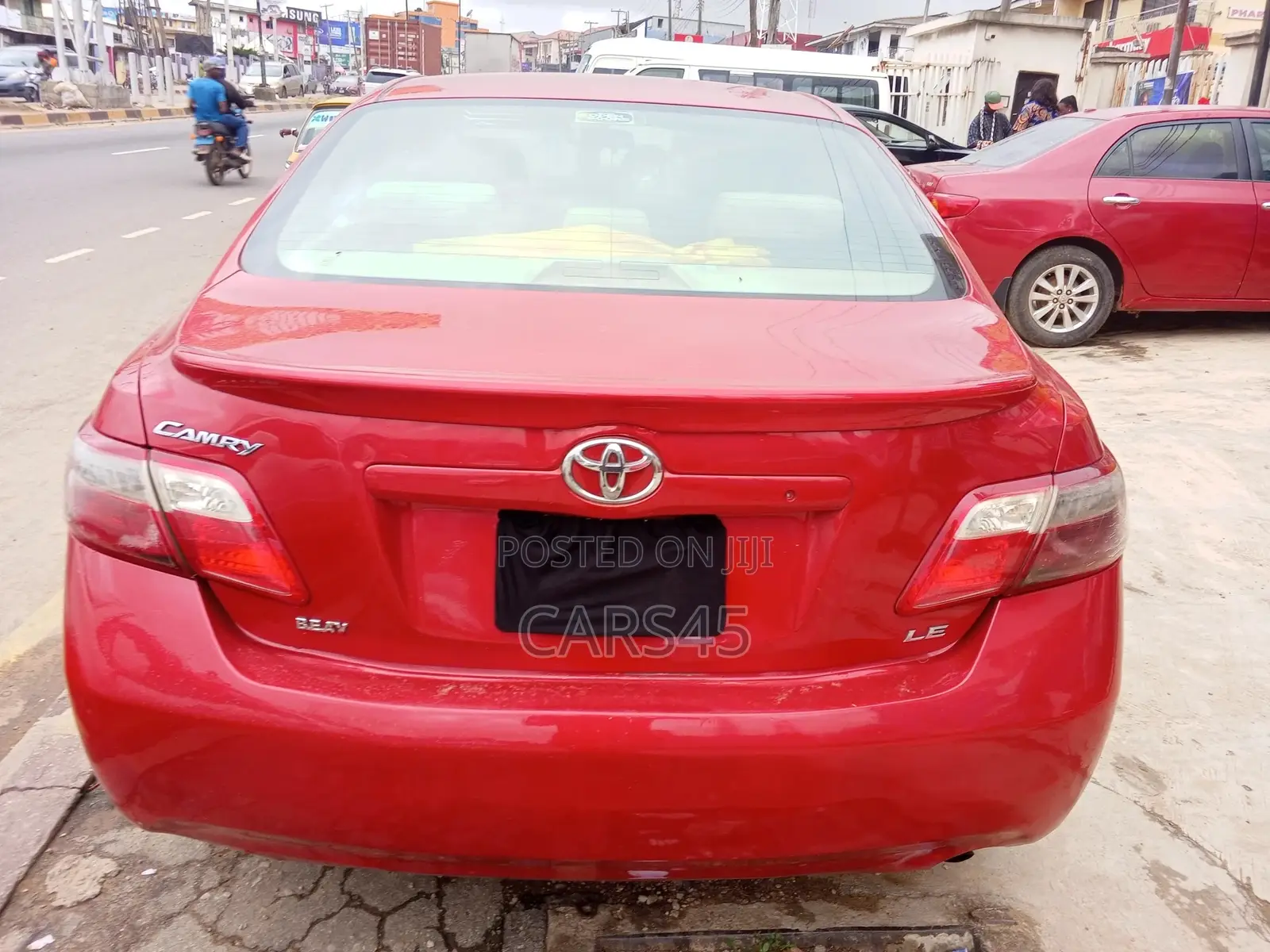 Toyota Camry 2007 Red