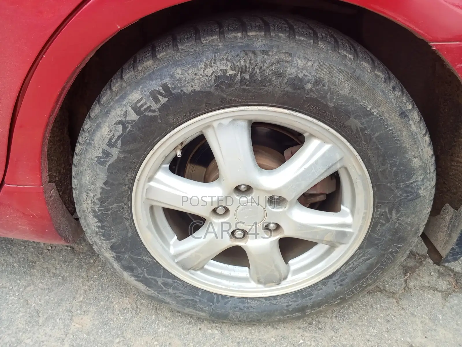 Toyota Camry 2007 Red