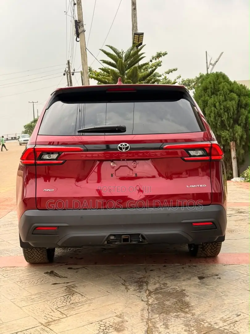 Toyota Highlander 2024 Red