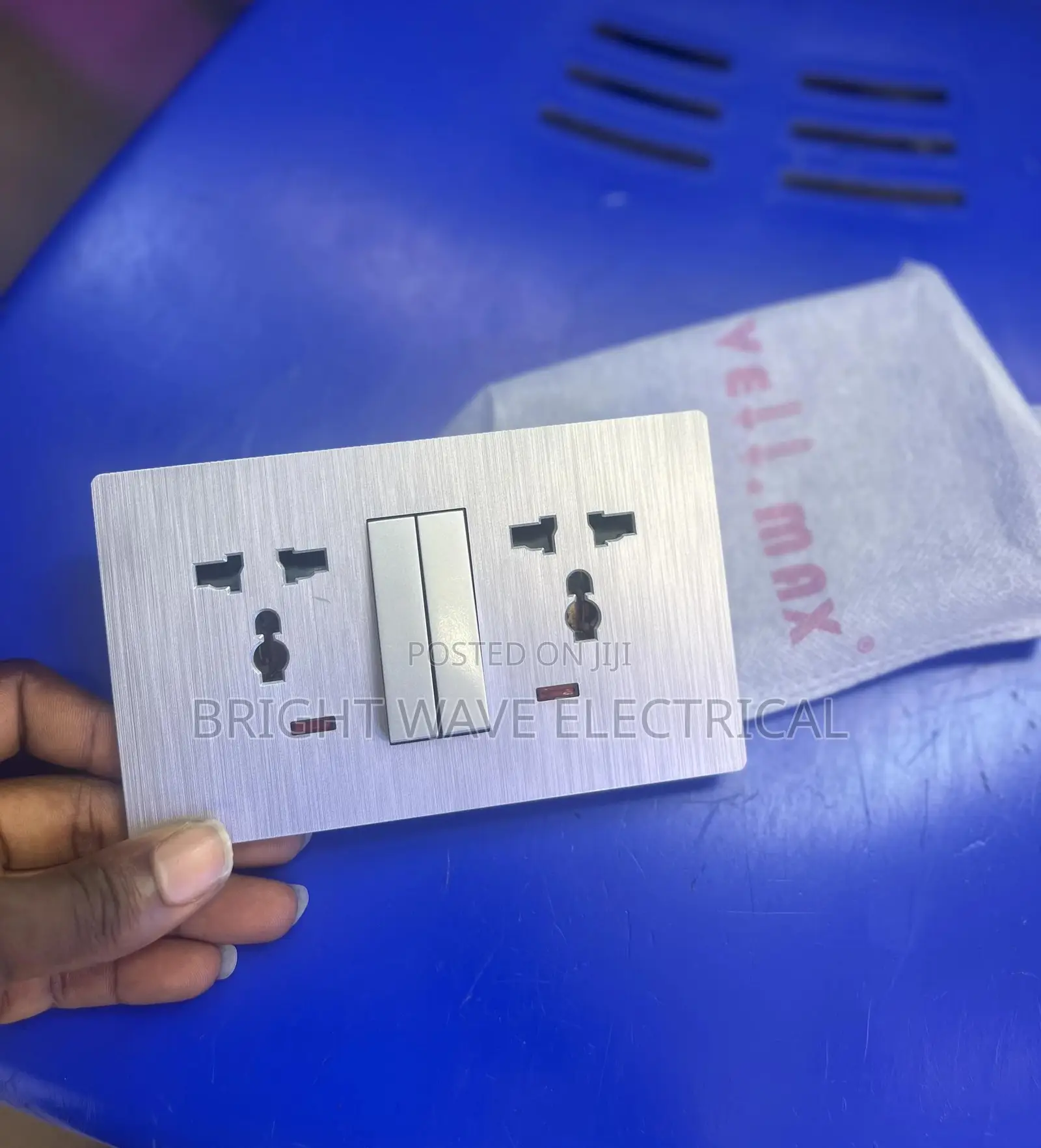 Vellmax 13amps Double Socket
