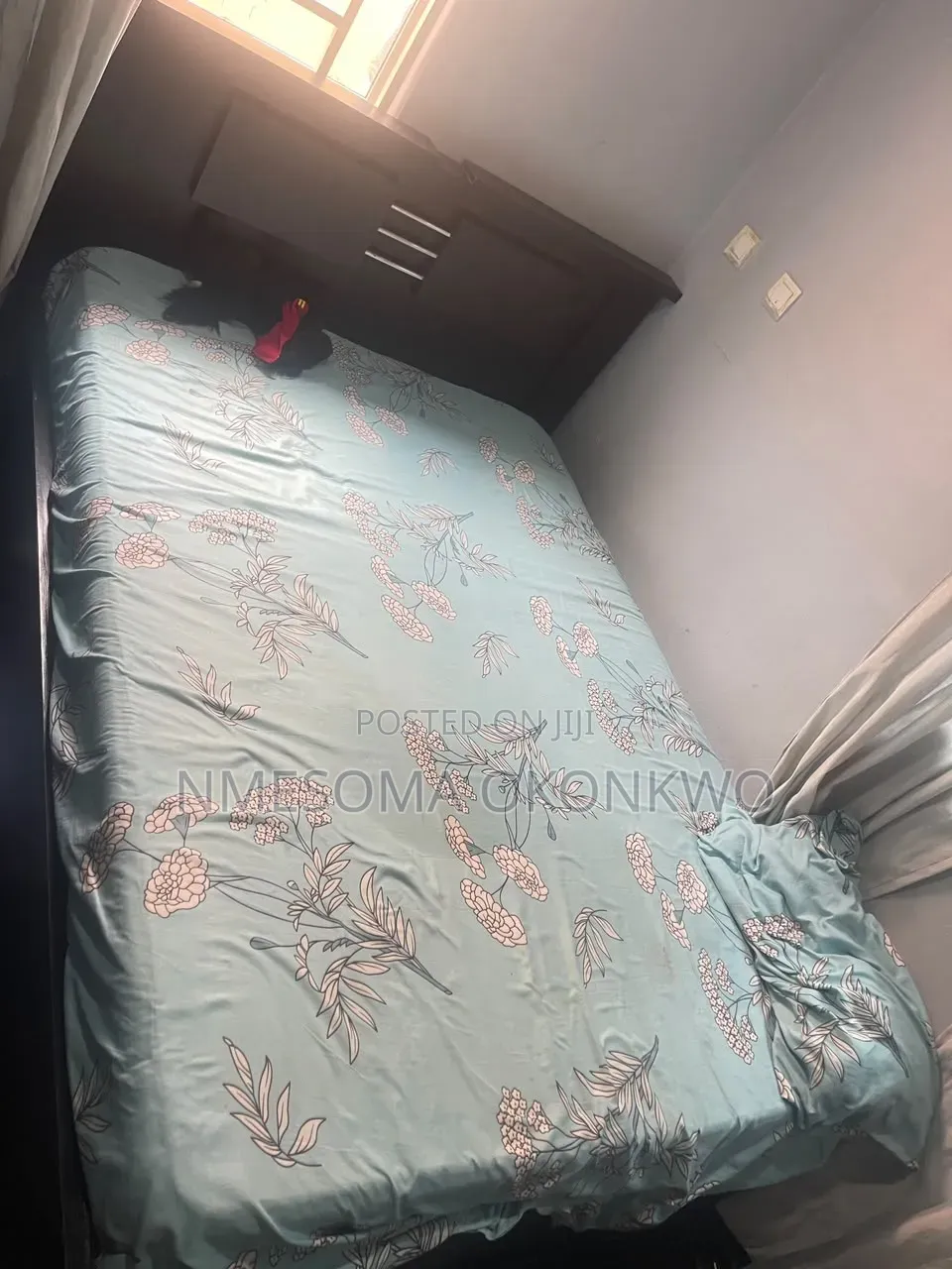 4 × 6 Bedframe and Mattress