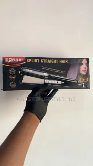 Sonar Sn-823 Professional Hair Straightener - Ceramic Plates