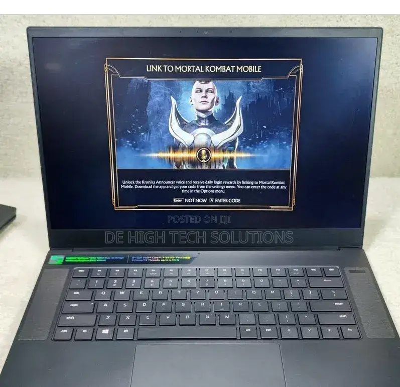 Laptop Razer Blade 16GB Nvidia SSD 512GB