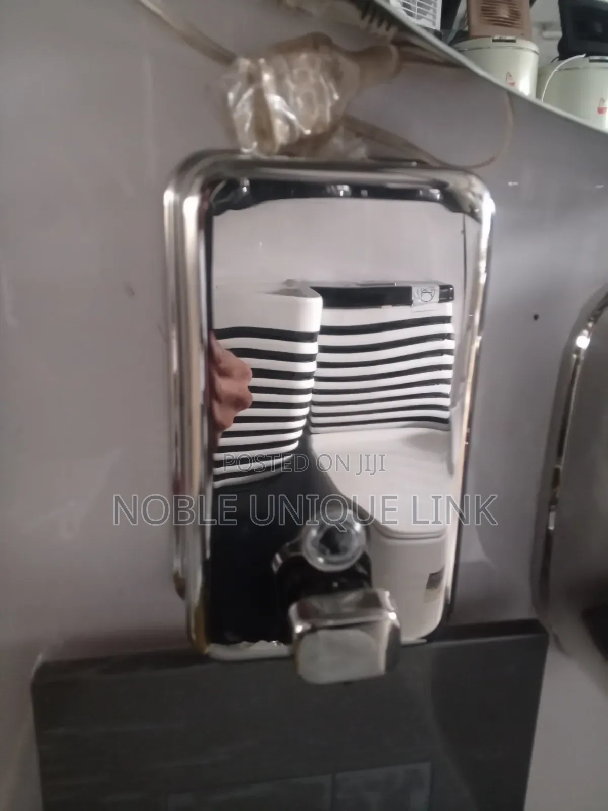 Manual Stainless Steel Soap Dispenser