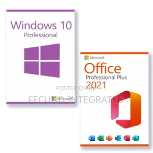 Microsoft Windows 10 Pro+ Microsoft Office 2021 Pro Plus 3 Devices