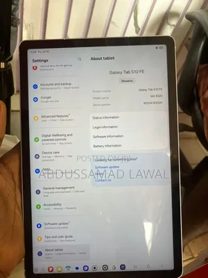 Samsung Galaxy Tab S10 FE 128 GB Silver