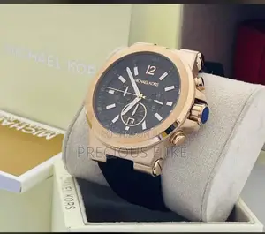 Michael Kors Rose Gold Chronograph Watch
