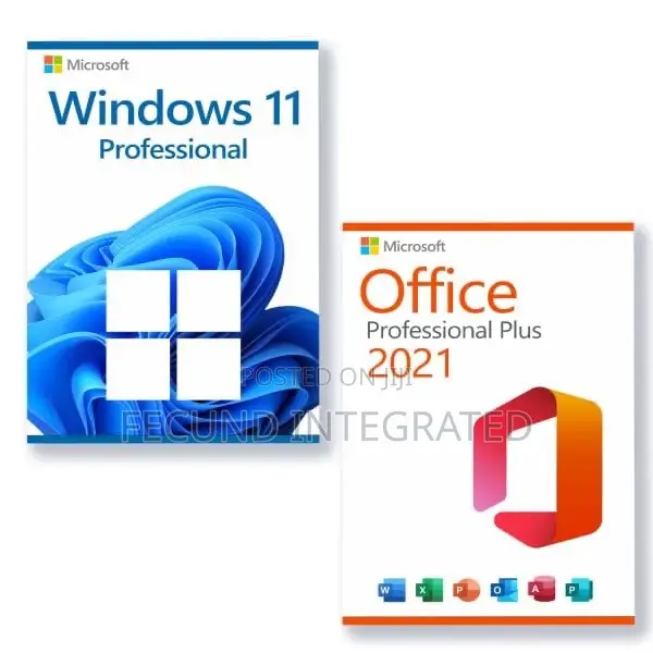 Microsoft Windows 11 Pro + Microsoft Office 2021 Pro Plus 3 Pc