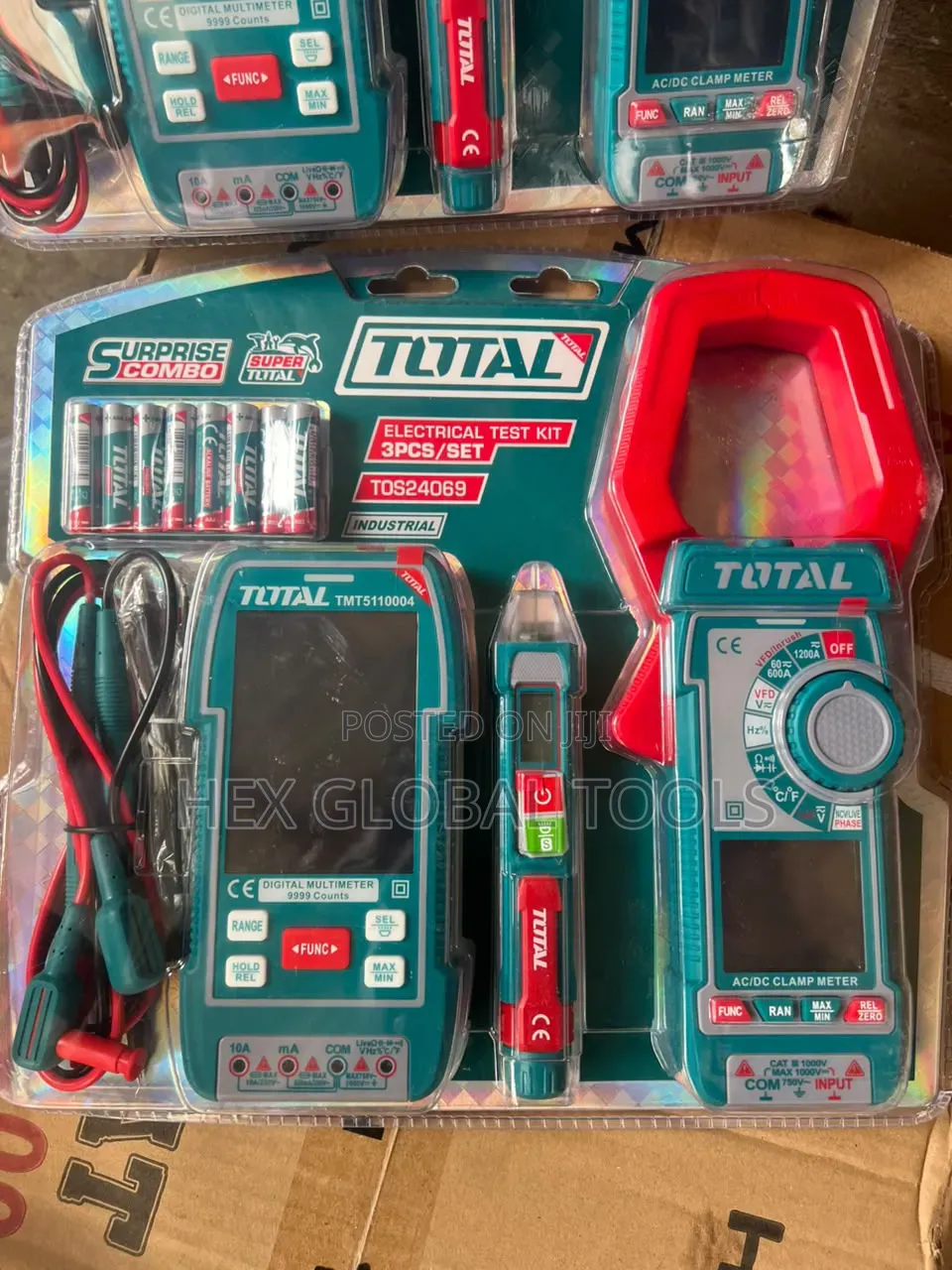 Total 3in1 Electrical Test Kit Set