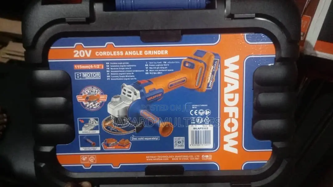 Cordless Angle Grinder 4 1/2”