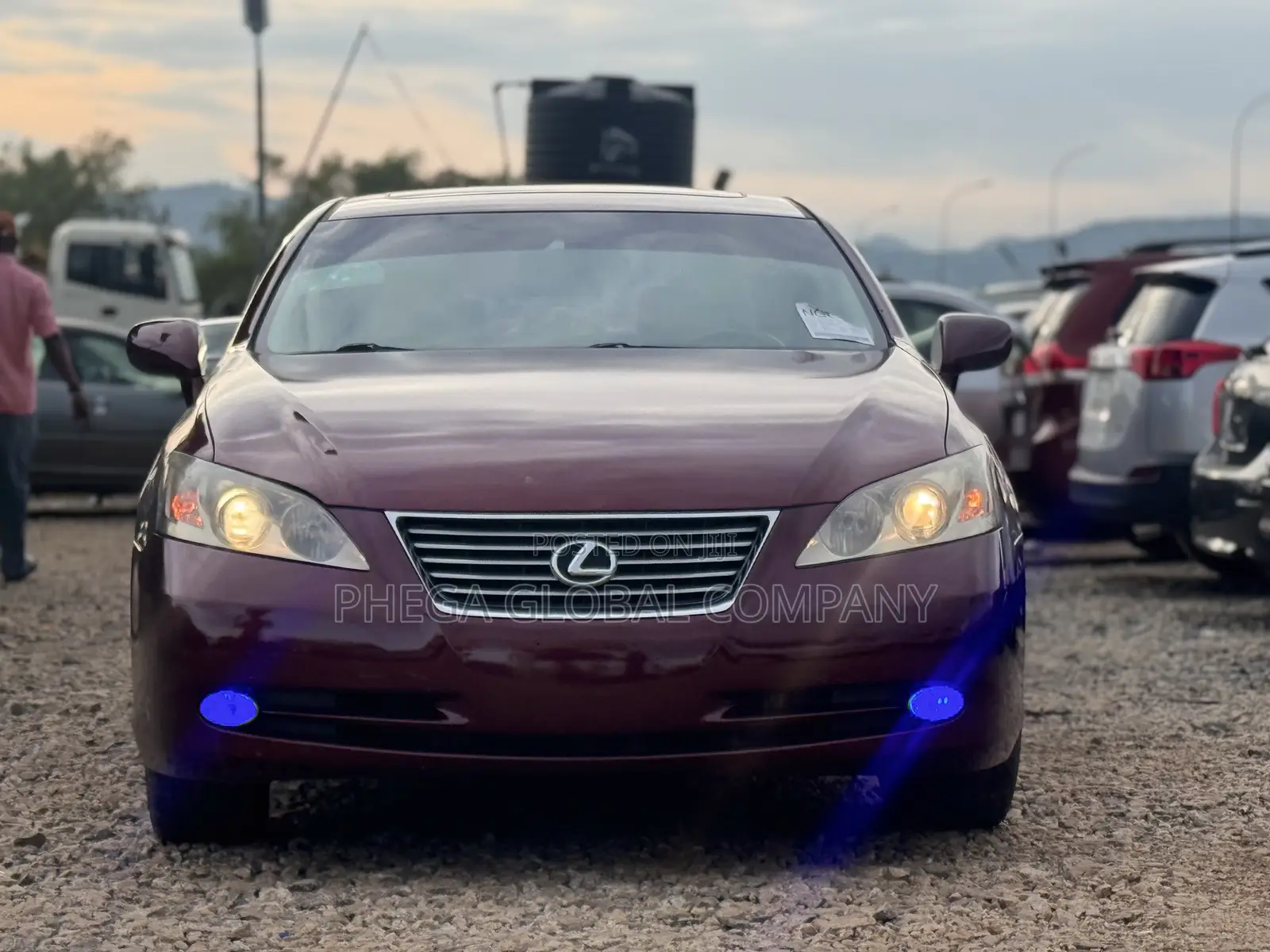 Lexus ES 350 2008 Burgundy