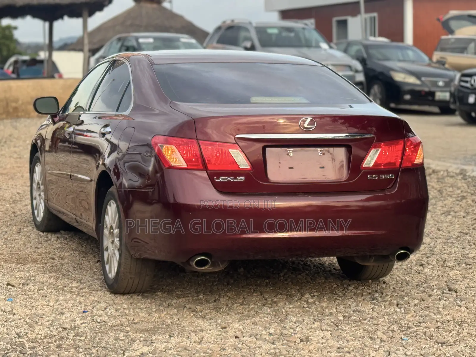 Lexus ES 350 2008 Burgundy