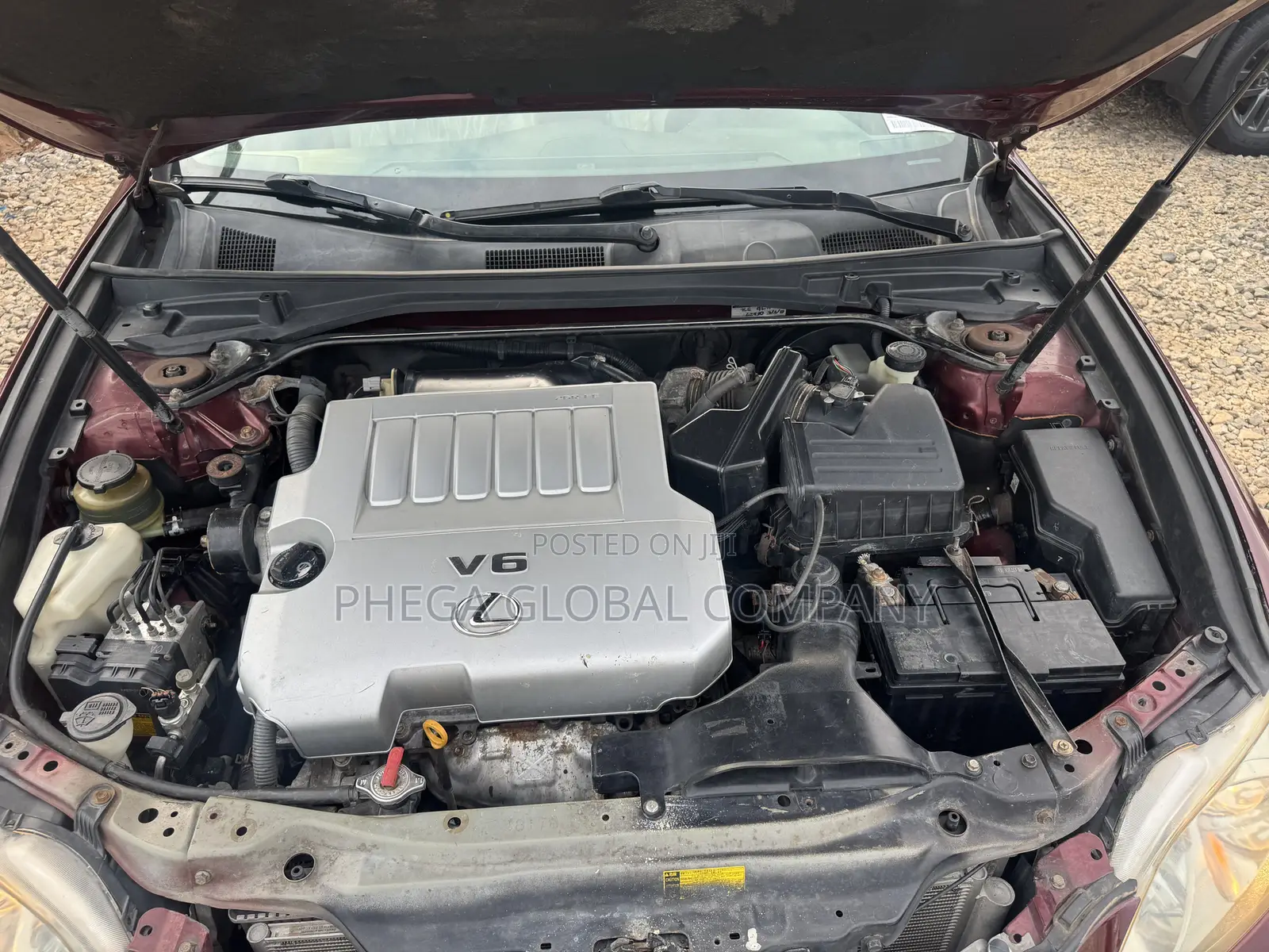 Lexus ES 350 2008 Burgundy