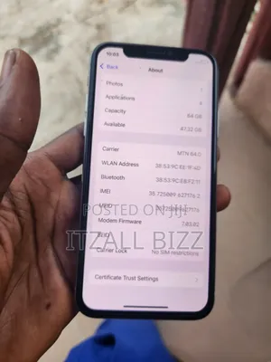 Apple iPhone XS 64 GB Silver