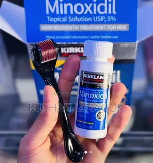 Minoxidil Serum and Derma Roller