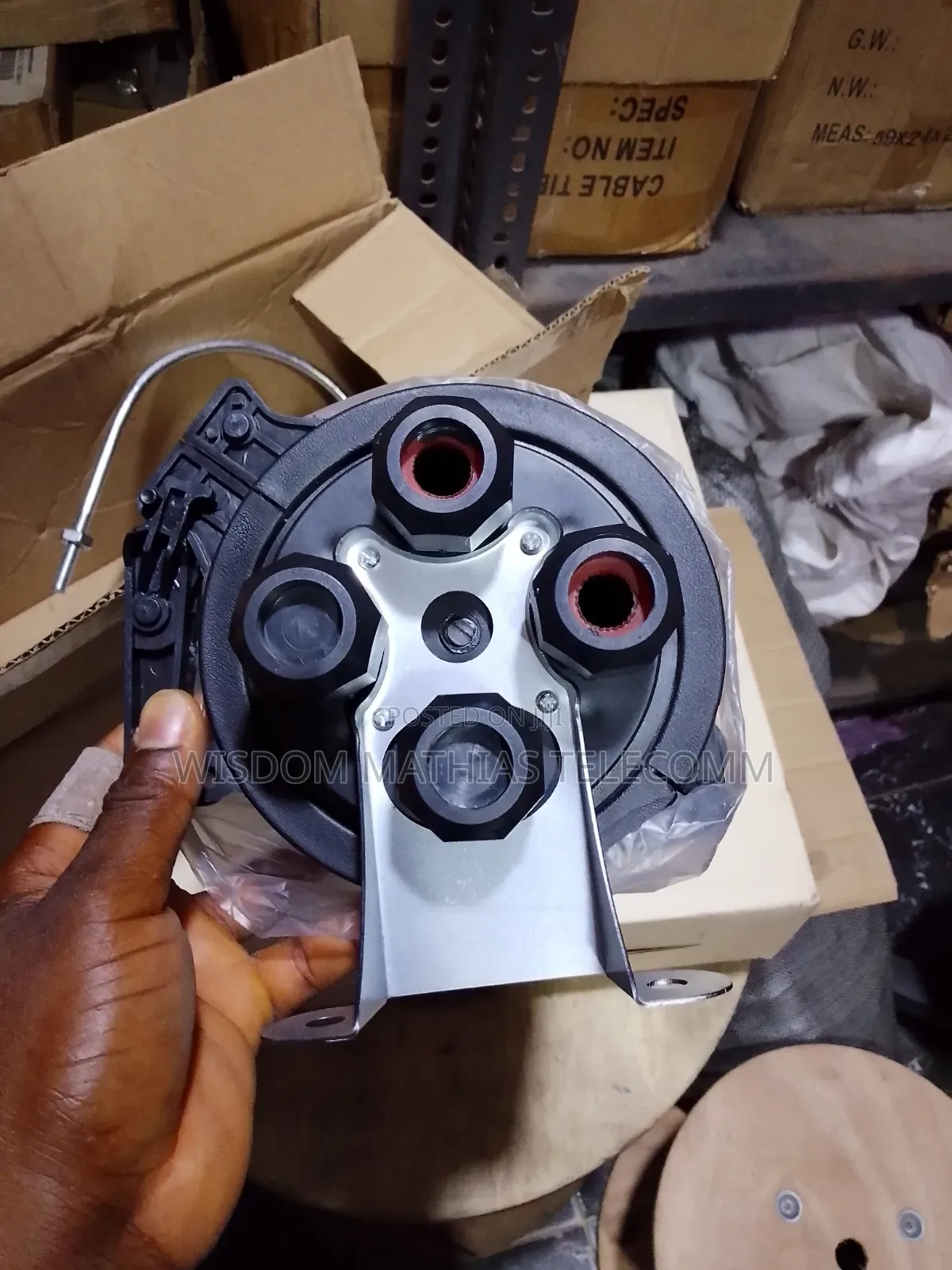 96 Core Fiber Optic Dome Closure